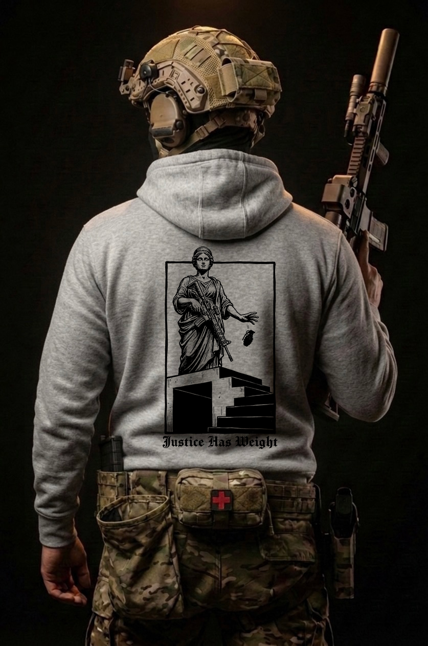 Justice Has Weight sweater
